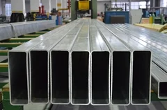 Large-Scale Rectangular Aluminum Tubes